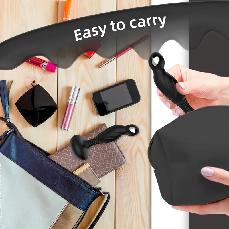 Silicone Rear Court Masturbation Stick USB Charging 10 Frequency Vibration