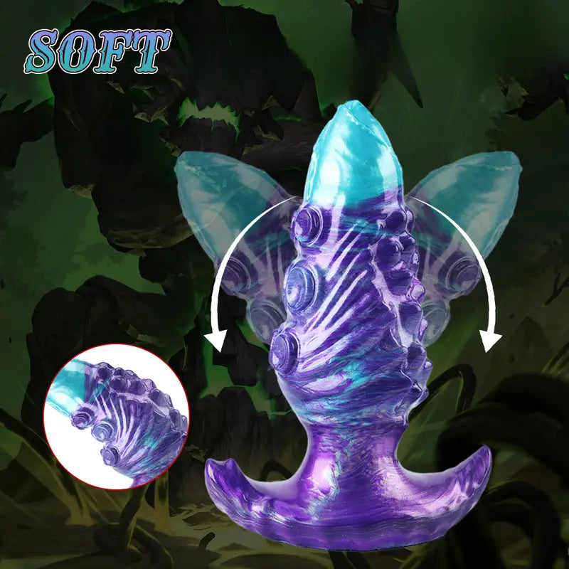 Large Wearable Silicone Realistic Giant Butt Plug Soft Anal Dildo