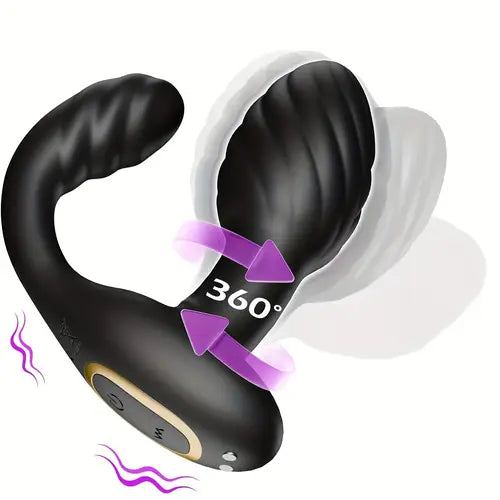 Anal Vibrating Plug 10 Modes Vibrating 10 Twisting Prostate Stimulator
