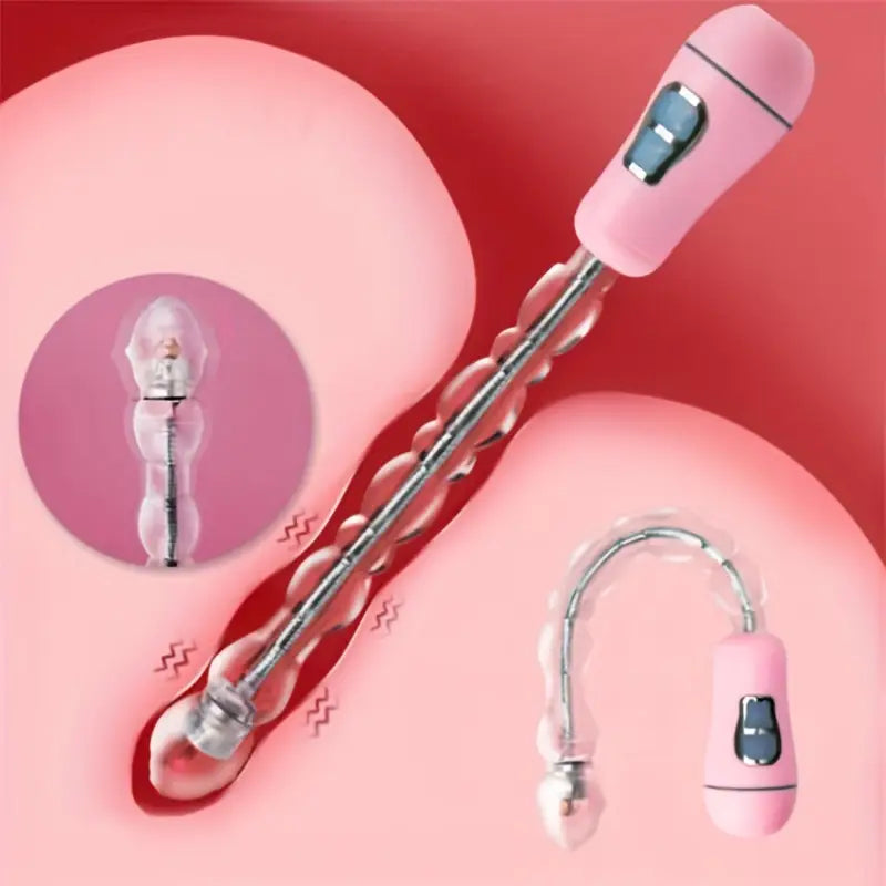 Vibrating Anal Beads 12 Modes USB Rechargeable Anal Sex Toy
