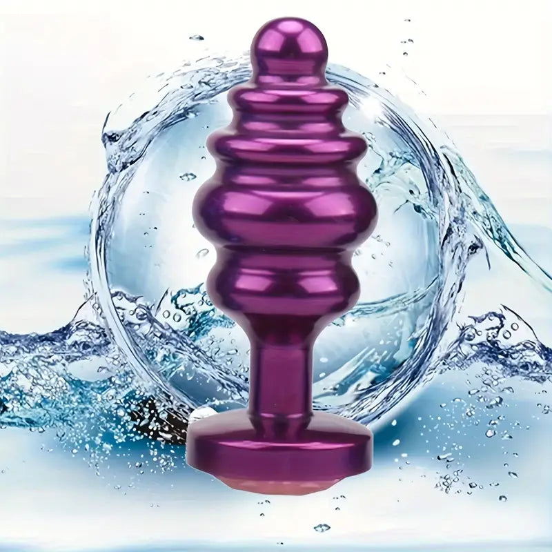 Stainless Steel Anal Plug 5 Anal Beads Luxury Jewelry Fetish Anal Trainer