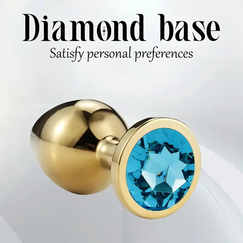 Metal Gem Anal Trainer Exercise Plug For Beginners Experienced Users