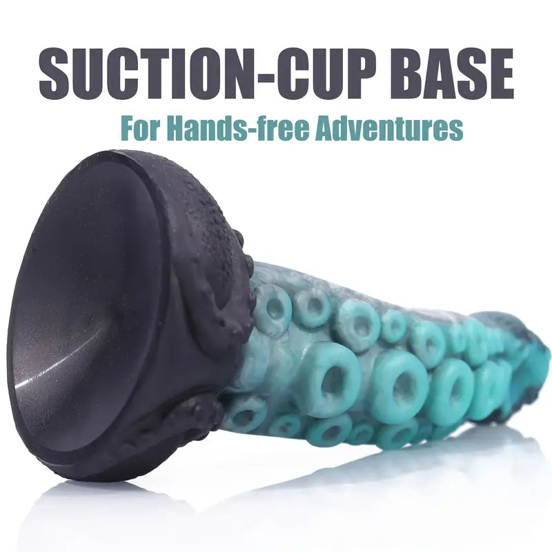 Octopus Texture Tentacle Soft Dong Silicone Hands-Free Anal Plug