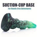 Crocodile-Shaped Silicone Anal Plug Soft Anal Toy For Hands-Free Use