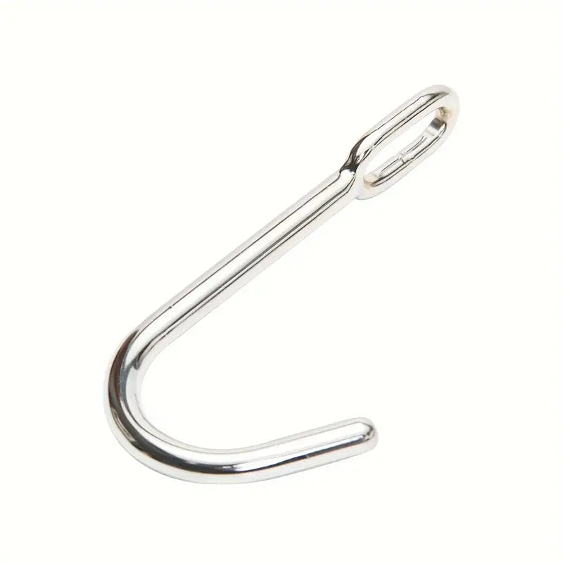 Stainless Steel Anal Hook Restraint Toy Metal Anal Sex Toy For Men Women
