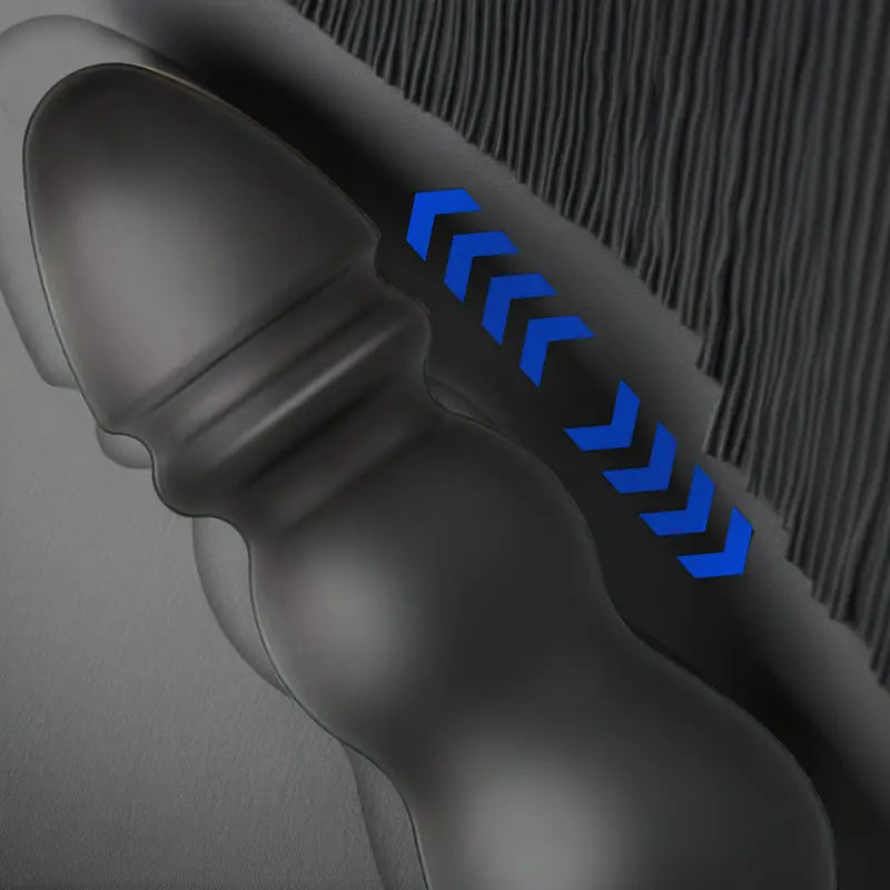 Unisex Anal Plug With Inflation Controller Inflatable Silicone Anal Plug