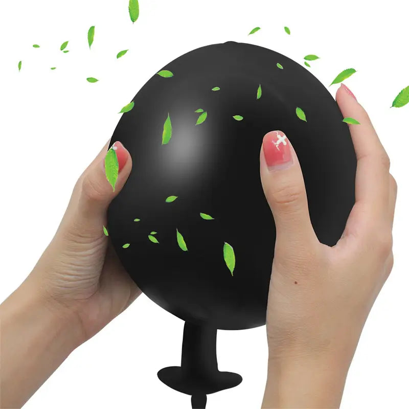 Inflatable Anal Plug Lotus Shaped Silicone Butt Plug Adult Toy For Women