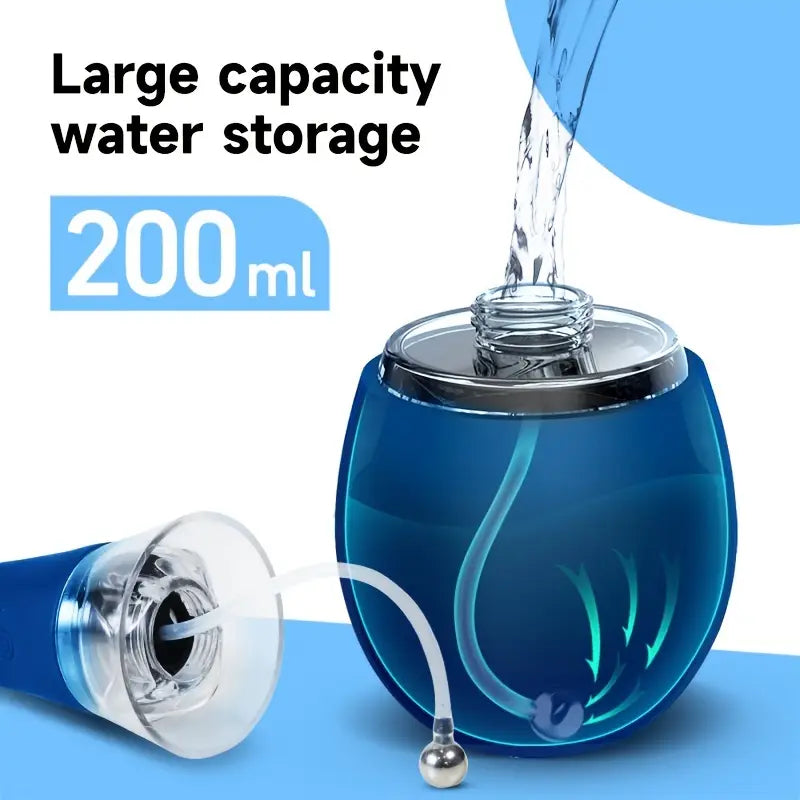 Electric Irrigator Cleaner 5 Speed Silicone Enema 5-hole Packaged Nozzle