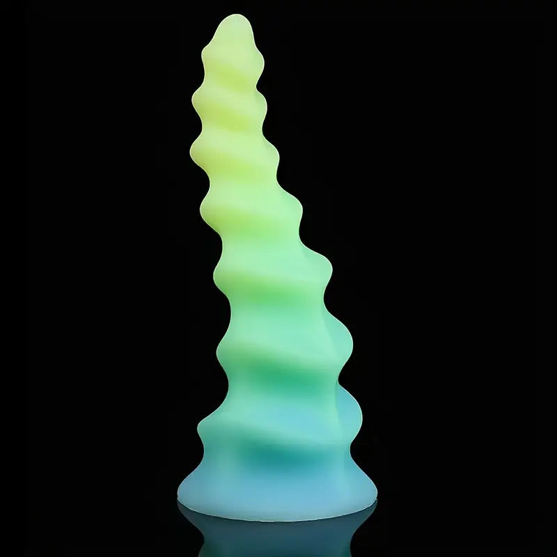GlowMax Silicone Butt Plug Multi-Color Anal Dildo Prostate Massager