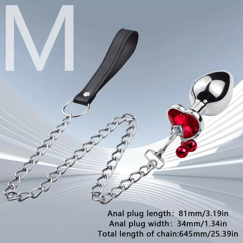 BDSM Butt Plug K Metal Sex Toy Fetish Stainless Steel Butt Plug