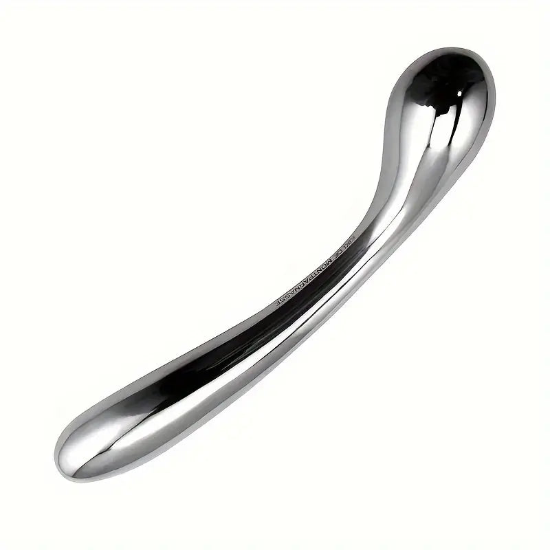 Stainless Steel Large Butt Plug G-Spot Double Dildo Prostate Massager