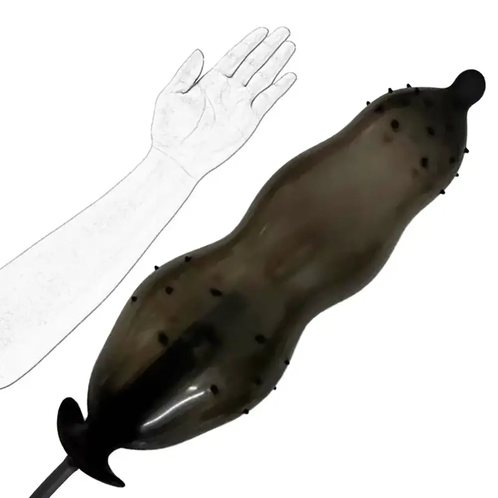 Inflatable Anal Plug With Beads For Anal Expansion Dilator With Beads