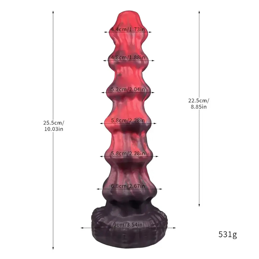 Special-Shaped Dildo Silicone Stimulating Butt Plug For Men Women