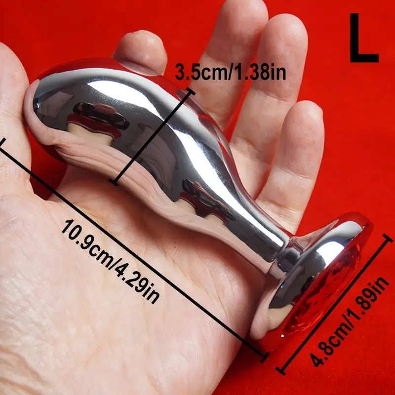 Anal Butt Plug Anal Training Coach Sex Toy Metal Steel Anal Plug Butt Plug