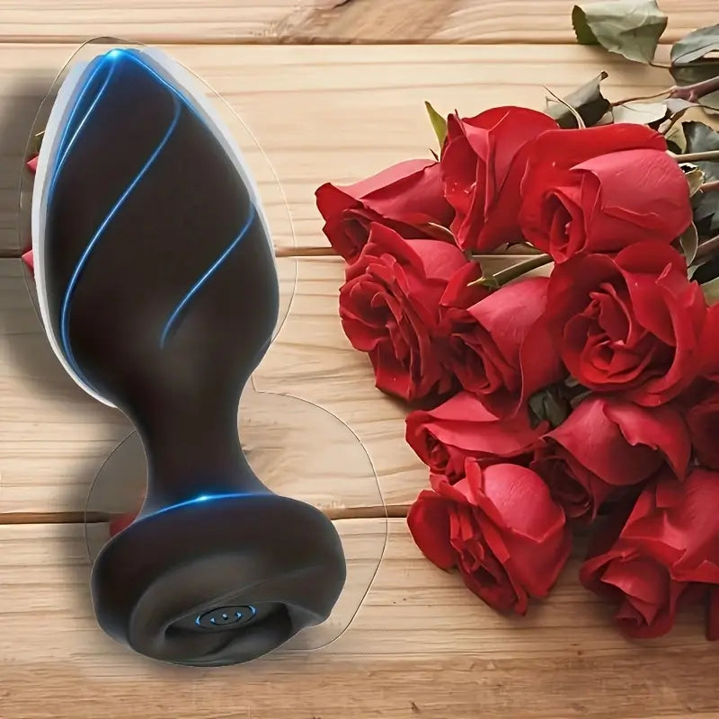 Posterior Vibrating Remote Control Anal Plug For Adult G-spot Sex Toy