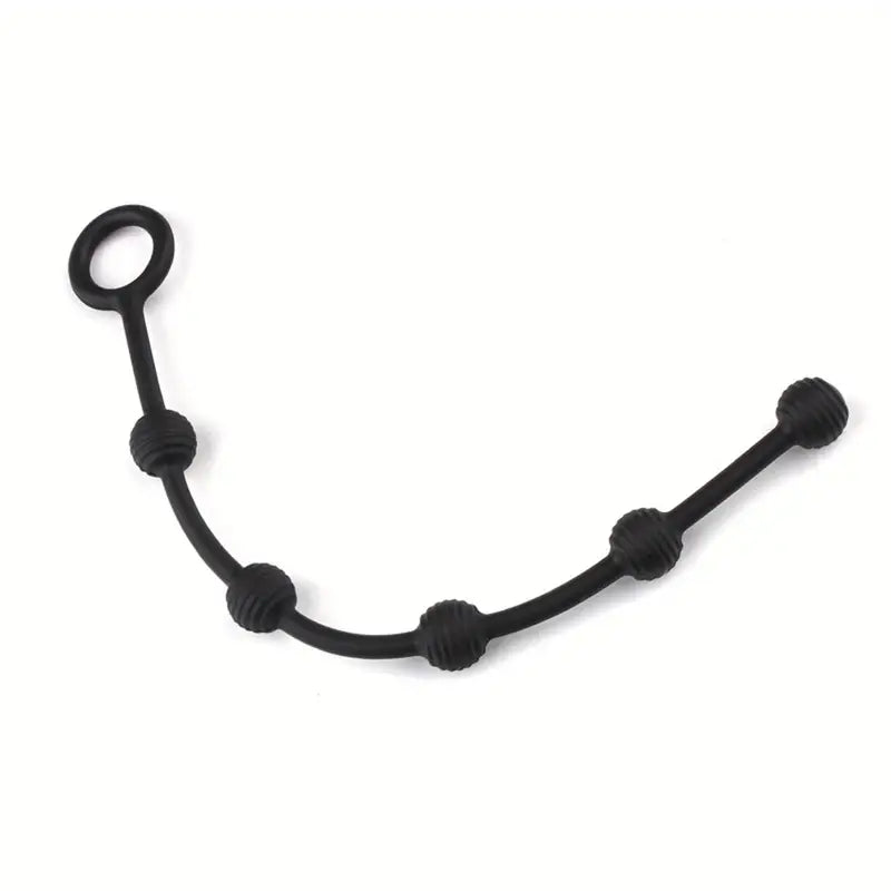 Anal Bead Anal Butt Plug Date Night Game Anal Toy with Pull Ring Adult Toy