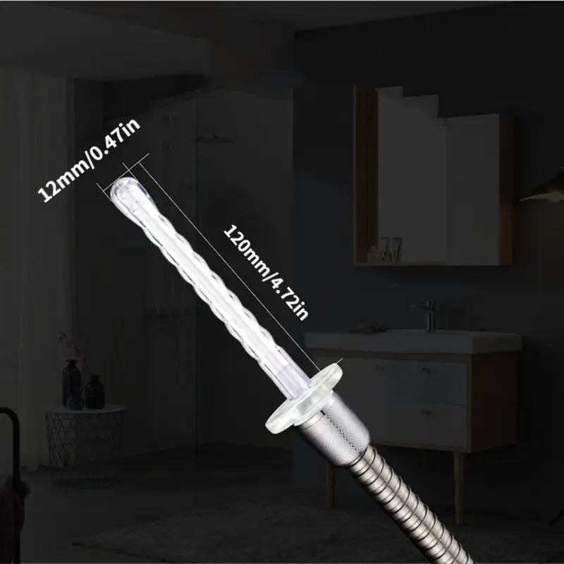 Guided Anal Douche Portable Showerhead Converter Silicone Soft Head