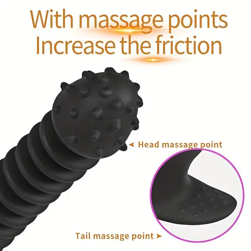 Waterproof Silicone Inflatable Anal Plug Expandable Pump For Prostate