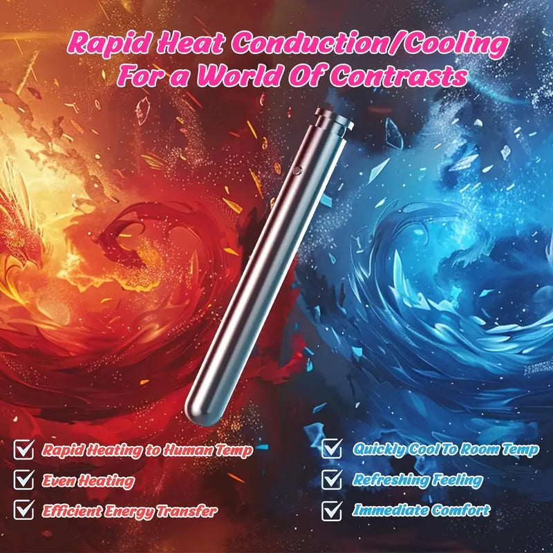 Necklace Stainless Steel Vibrating Butt Plug Long Metal Anal Trainer Vibrator