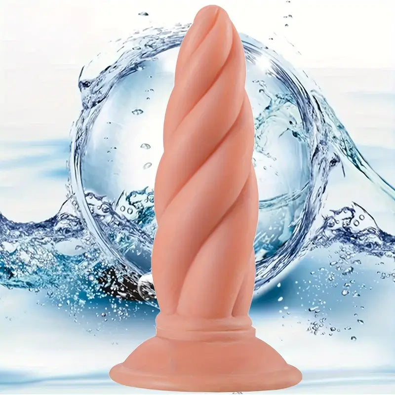Silicone Anal Plug Flexible Latex Prostate Massage G-Spot Stimulator