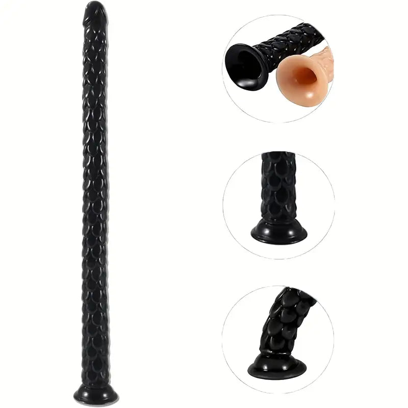 Ultra Long Anal Plug Dildo Vaginal G-spot Anus Dilator Snake Anal Trainer
