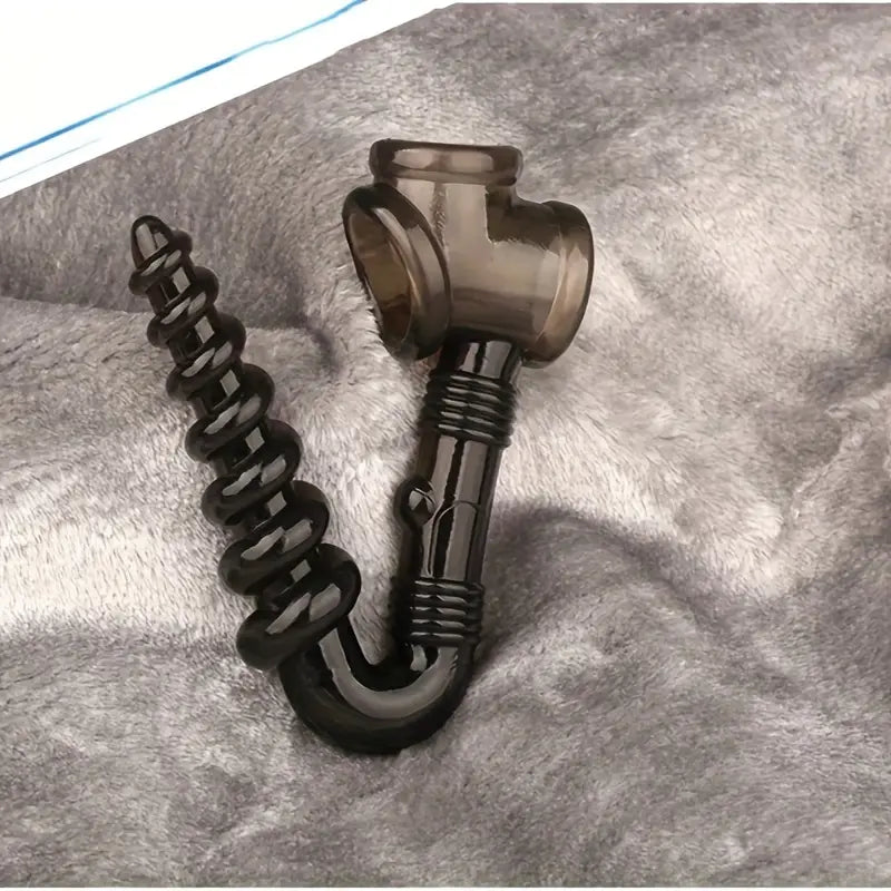 Spiral Drill Anal Pulling Beads Plug Male Sex Toy For Flirting Use