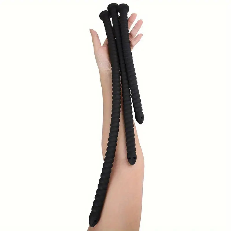 Silicone Pull Beads Gut Wash Hose Anal Dual-use SM Anal Irrigator