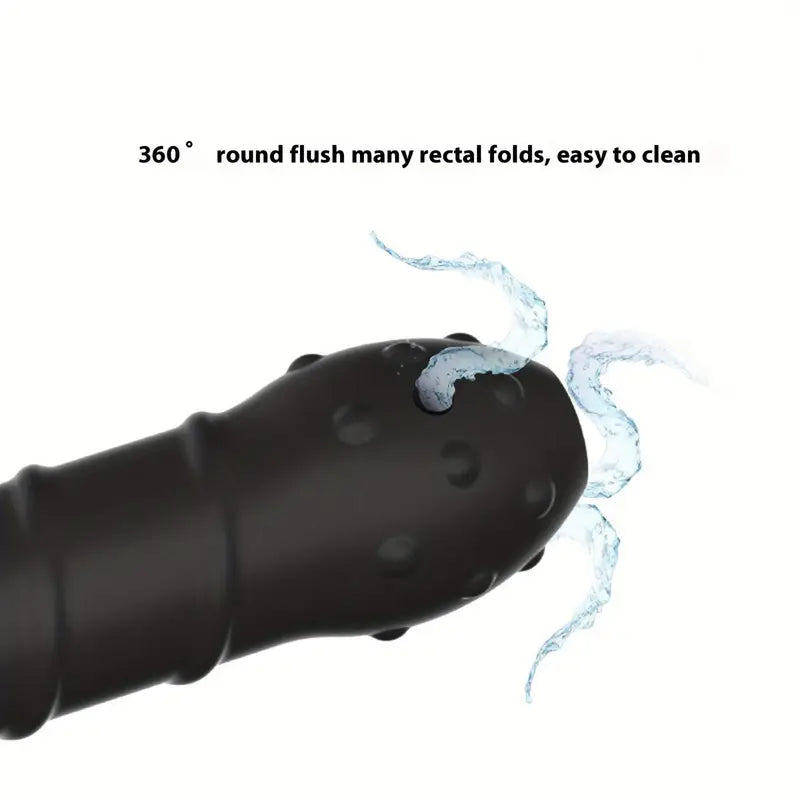 Shower Enema Nozzle Butt Plug Reusable Anal Douche For Men Anal Cleaner