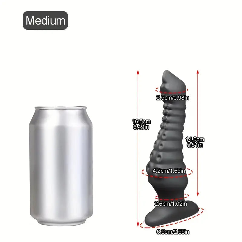 Tentacle Anal Plug Liquid Silicone Soft Butt Plug Anal Dilatation Toy