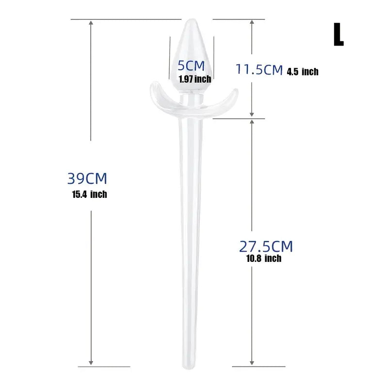 SM Anal Plug Sex Toy Anal Plug Double Head Extra Large Anal Dilator