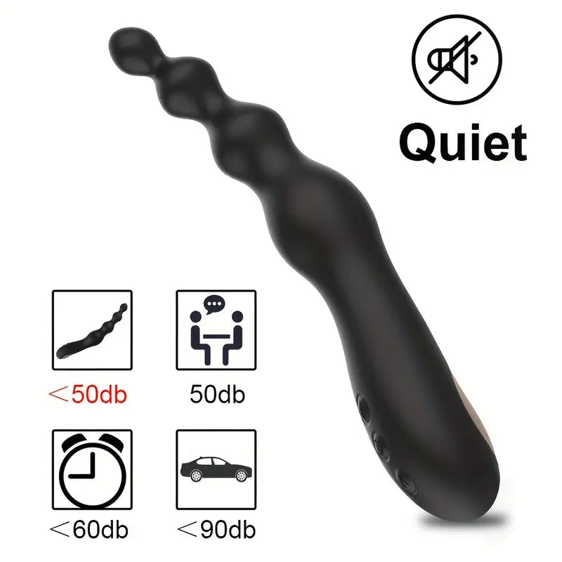 Rechargeable Anal Beads Butt Plug Prostate Massage Auto Adult Sex Toy