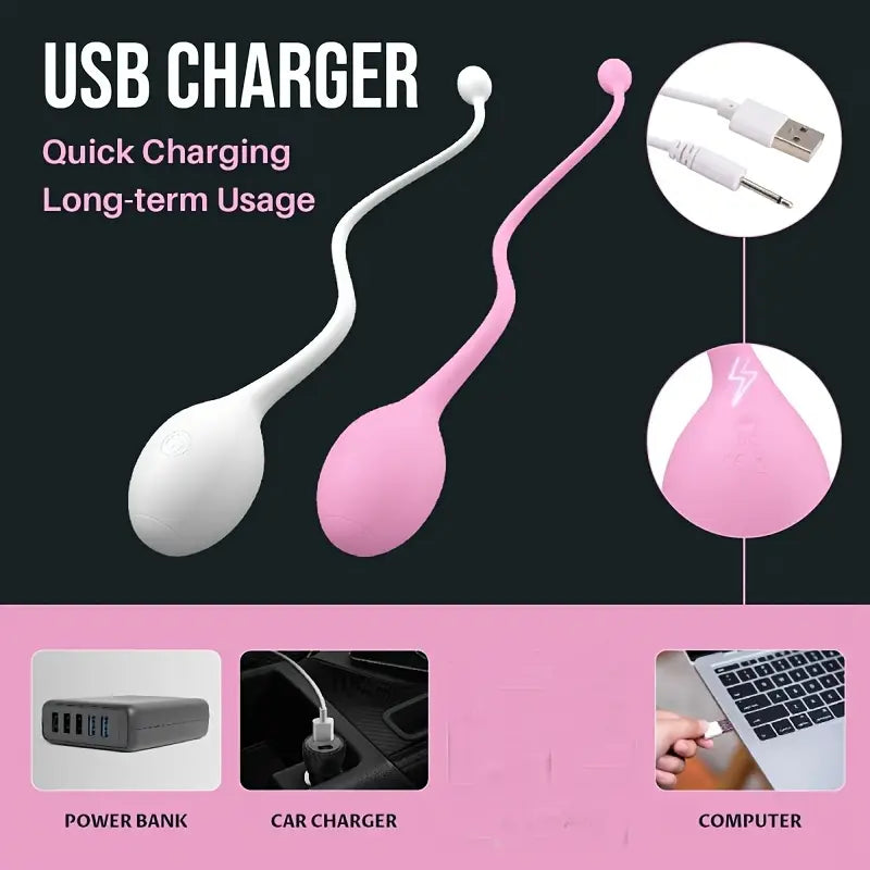 Tadpole Vibrate Egg Adult Sex Toy Massager Wear Anal Backcourt Plug