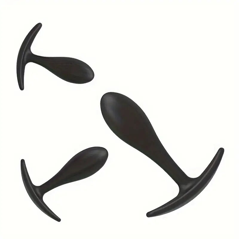 Silicone Water Drop Anal Plug Hand Washable Novelty Butt Plug