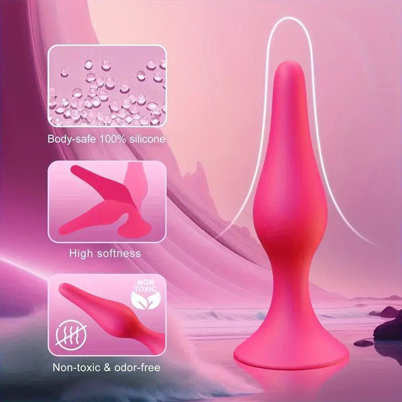 4pcs Anal Plug Training Anal Dildos Anal Prostate Vaginal G-Spot Sex Toy