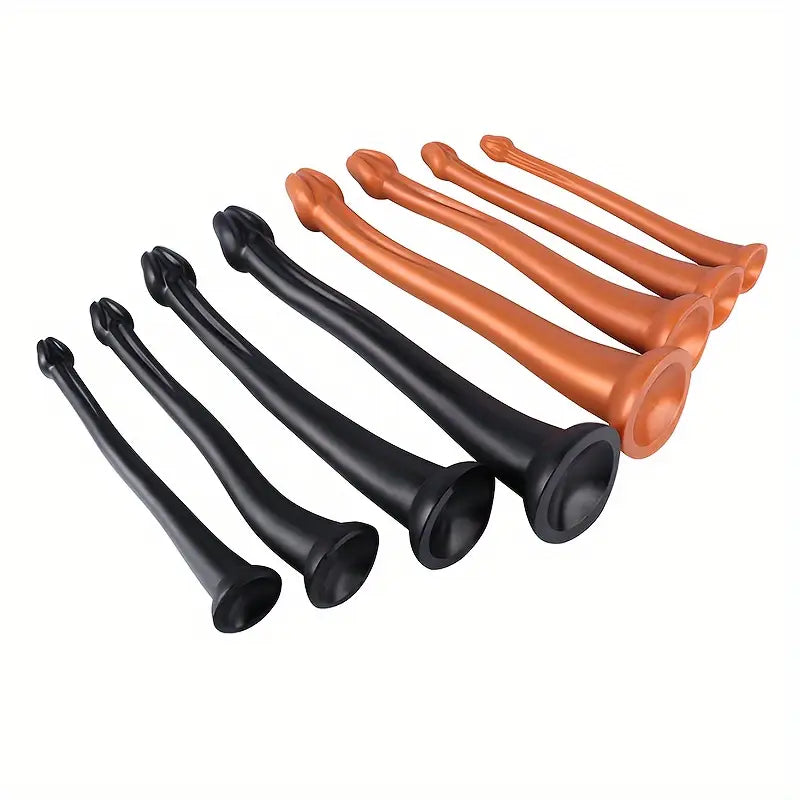 Waterproof Silicone Anal Plug Flexible Prostate Massager For Men