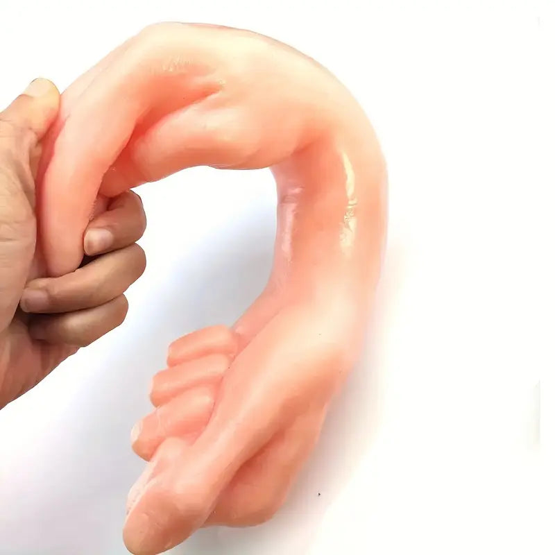 Double-Headed Hand Self-Pleasure Simulation Hand BDSM Anal Plug