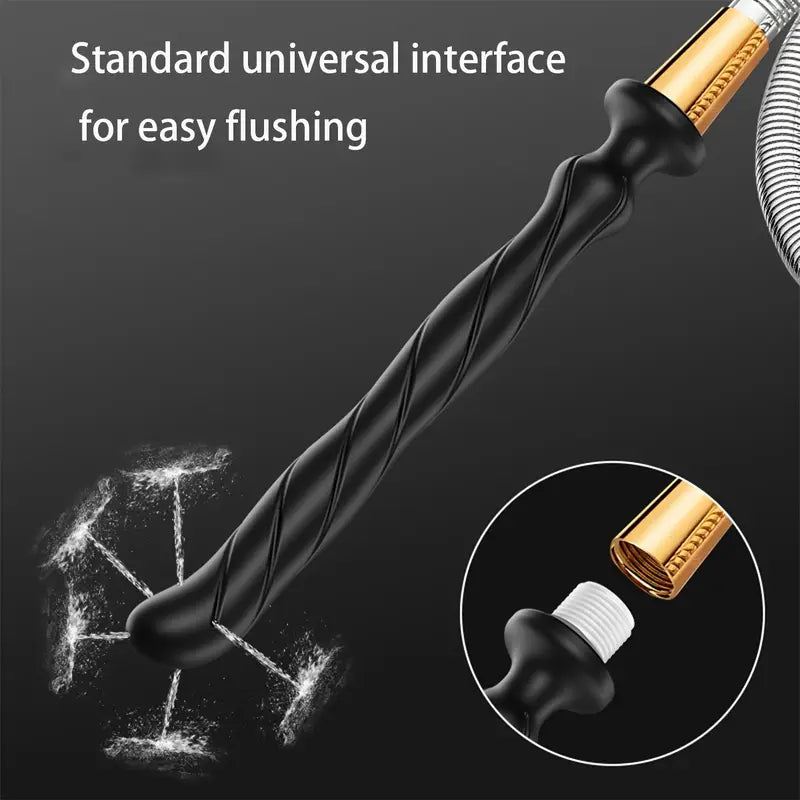 Silicone Enema Irrigator Anal Cleaning Cleansing Device Water Outlet