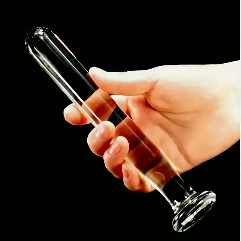 Crystal Glass Dildo Anal Sex Butt Plug Female Personal Massager