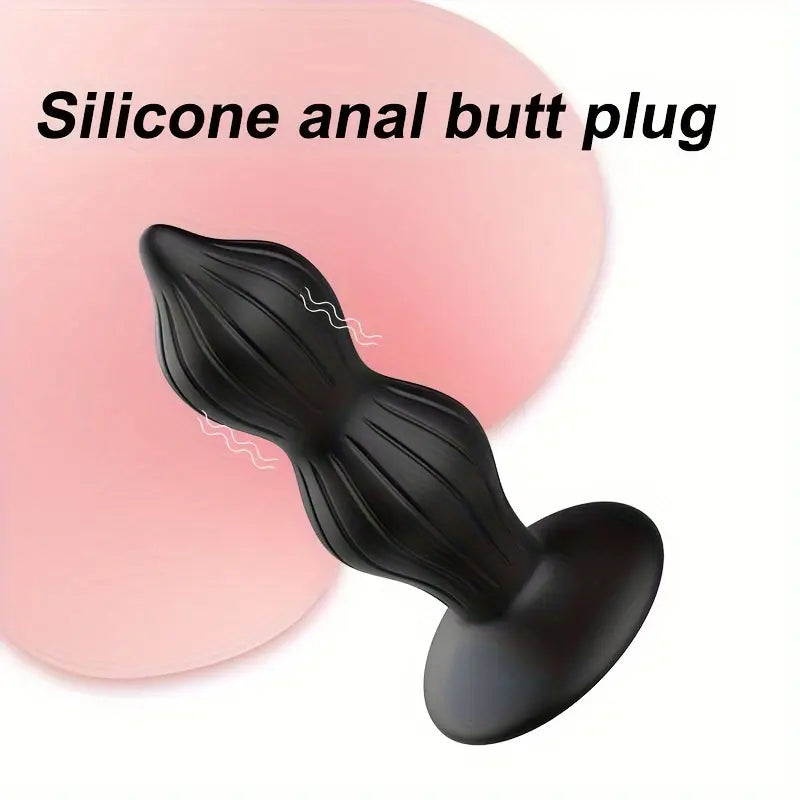 3PCS Silicone Anal Butt Plug Prostate Massager Anal Douche Vaginal Cleaner