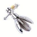 Stainless Steel BDSM Anal Plug Lockable Heavy Duty Metal Anal Dilator