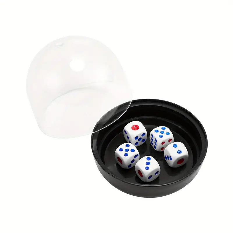 Unisex Dices Design Metal Butt Plug BDSM Games Flirting Adult Toy