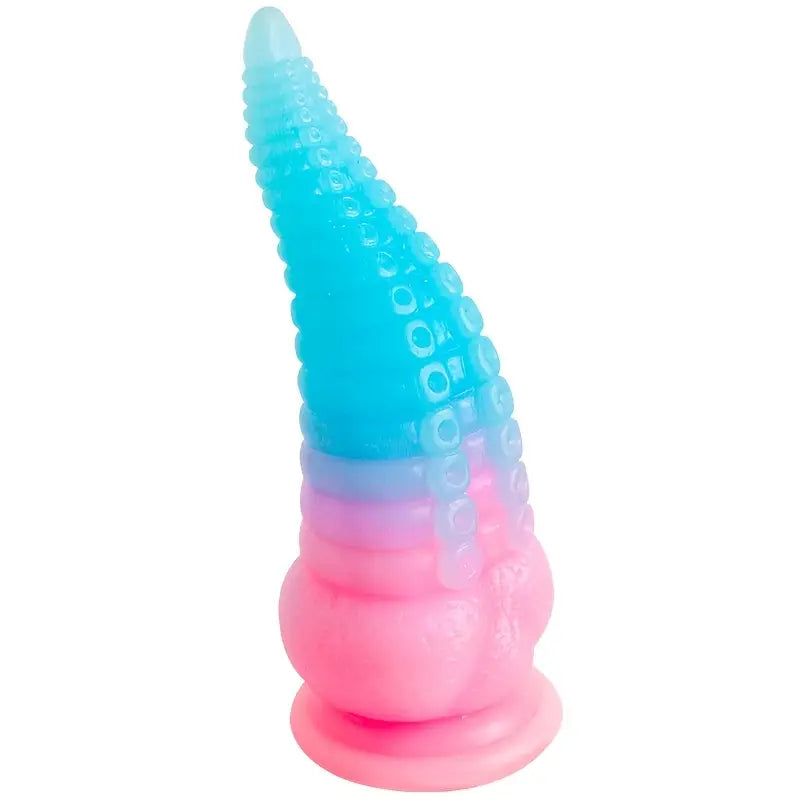 SM Shaped Luminous Anal Plug Silicone BDSM Sex Toy For Men Women