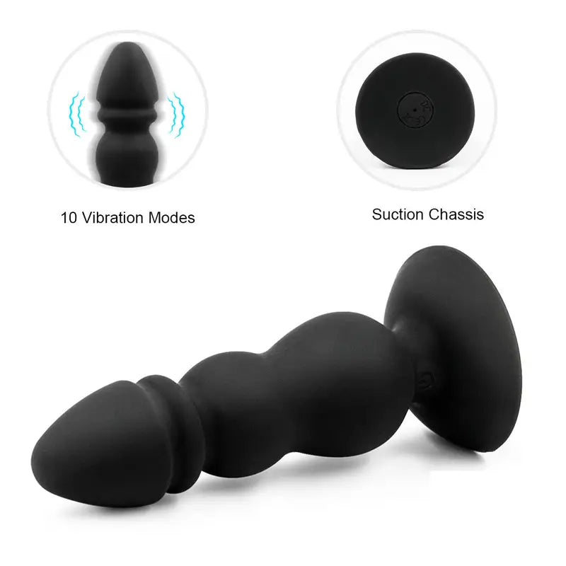 Thrusting Sex Toy Anal Plug Vibrating Butt Plug G Spot Vibrator