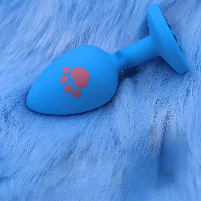 New Cute Cat Paw Texture Anal Plug Sex With Masonry Adult Sex Toy