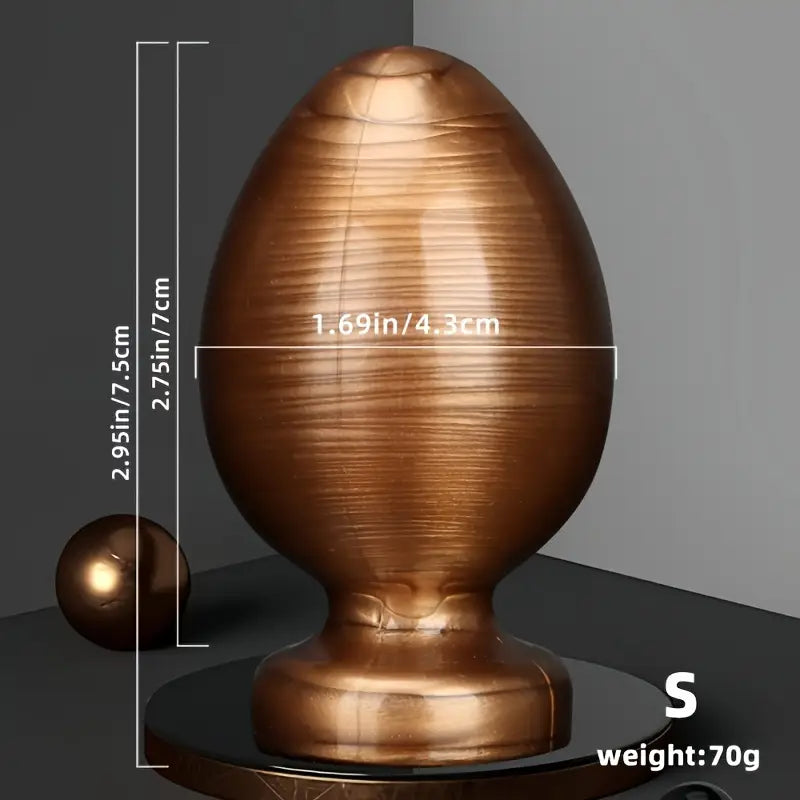 Flexible PVC Anal Plug Sex Toy Comfortable Anal Dilation Insert