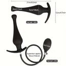 Anal Plug Toy Stimulation Massager Pleasure For BDSM SM Games Play