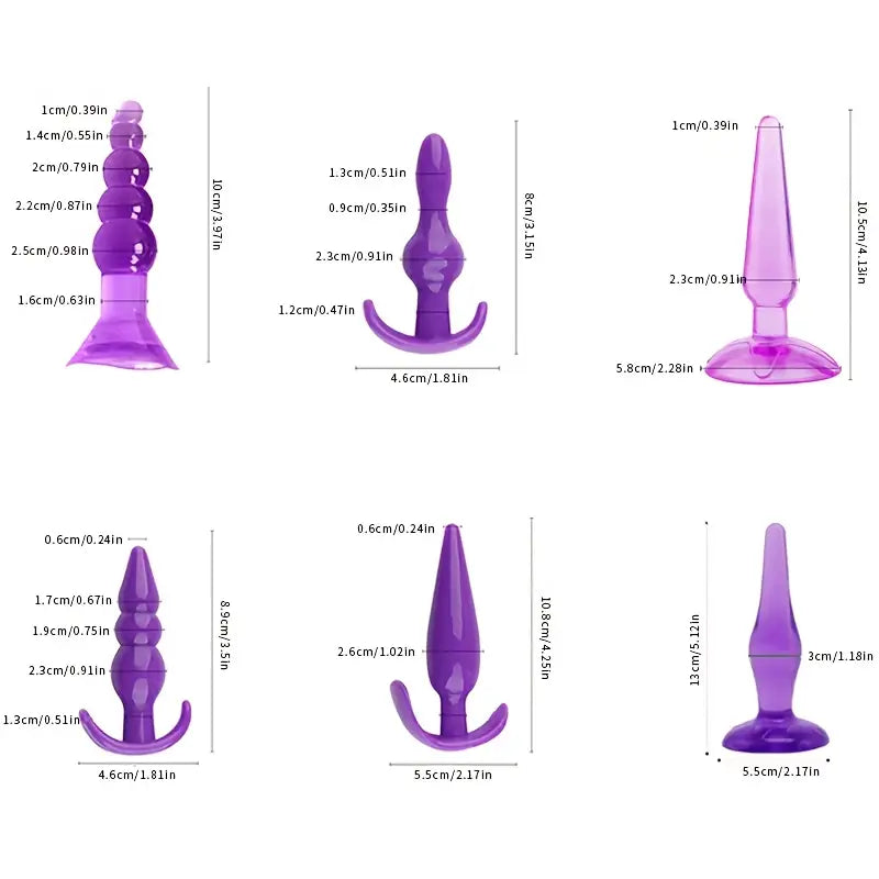 Top Quality Anal Plug Bead Set Combination Anal Sex Toys For BDSM Love