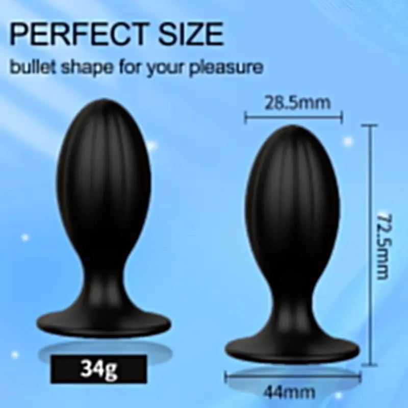 Silicone Anal Plug For Beginners Women Men Anal Toy Adult Sex Toy