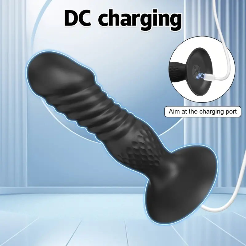 Wireless Extendable Butt Plug Rechargeable App Function Vibrating Anal Plug