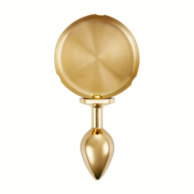 Ashtray Design Metal Butt Plug BDSM Games Flirting Adult Sex Toy